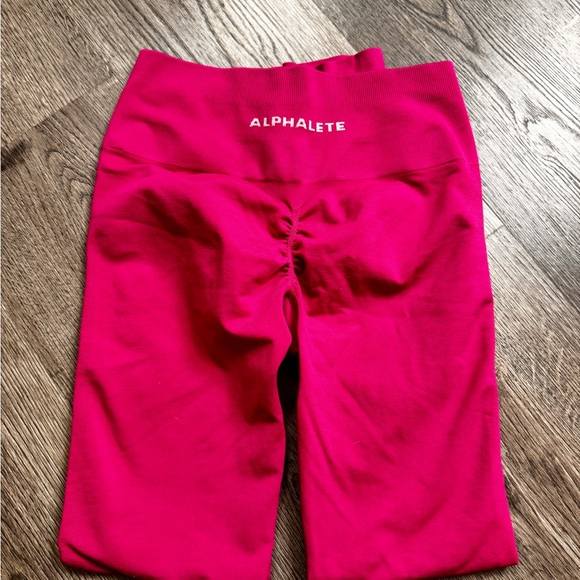 ALPHALETE Amplify Magenta Leggings - Picture 2 of 2